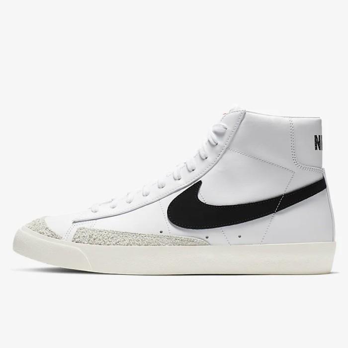 SEPATU SNEAKERS NIKE ORIGINAL BLAZER MID '77 VINTAGE WHITE BQ6806-100 774