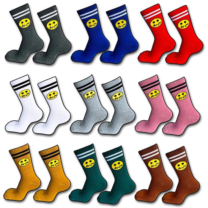 NEW PRODUK!!!! kaus kaki DRW tebal remaja - kaus kaki dewasa pria oldschool panjang motif DRW - kaos