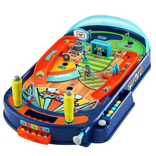 Mainan Anak Battle Game Pinball Game Arcade Tabletop Machine Manual Mesin Pinball Board Game Mini Ma
