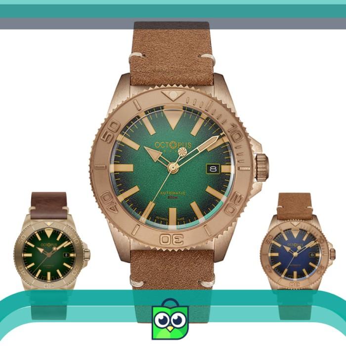 Jam Tangan Pria Automatic Retro Water Ghost Kraken Octopus