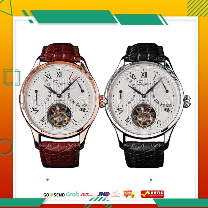 Jam Tangan Pria Sugess Tourbillon Master real tourbillon Segull