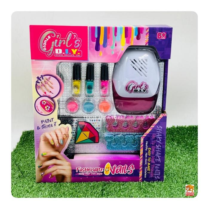 Mainan anak perempuan - Nail set - Mainan Kutek Kuku