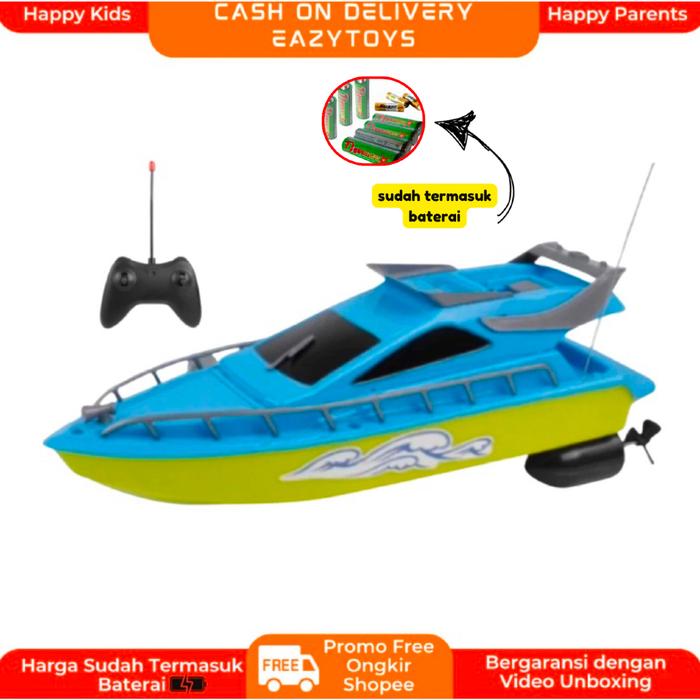 RC Speed Boat Jet Ski Remote Control Perahu Air Kapal RC Speedboat Bisa Berjalan Di Atas Air