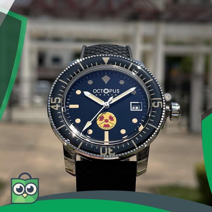 Jam Tangan Diver Automatic Kraken Octopus 300M Anti Air PT5000 Hitam