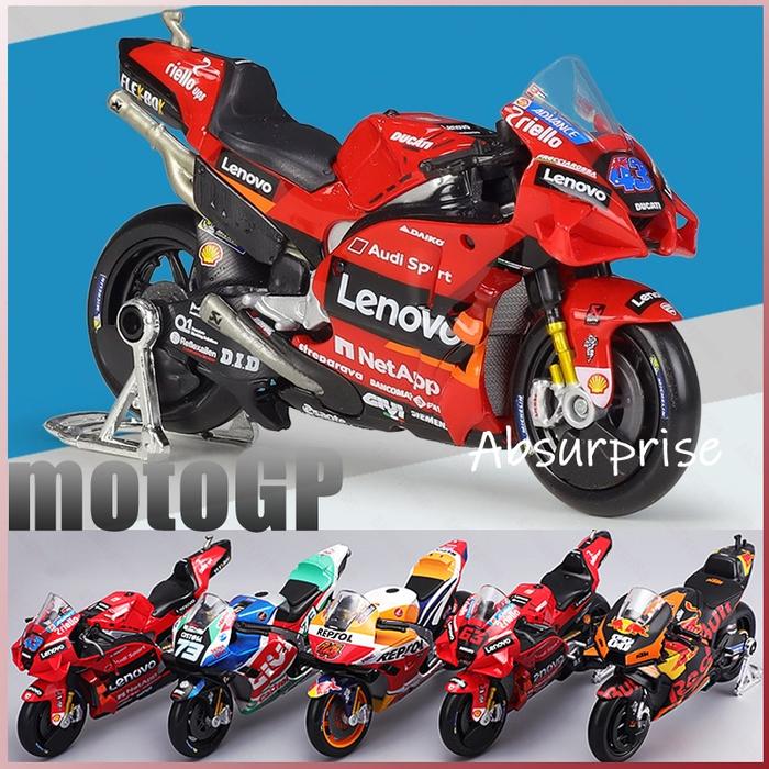 1:18 Diecast Skala MOTO GP Team Motocycle Mainan Koleksi Miniatur Maisto Ornamen Model Mobil Simulas