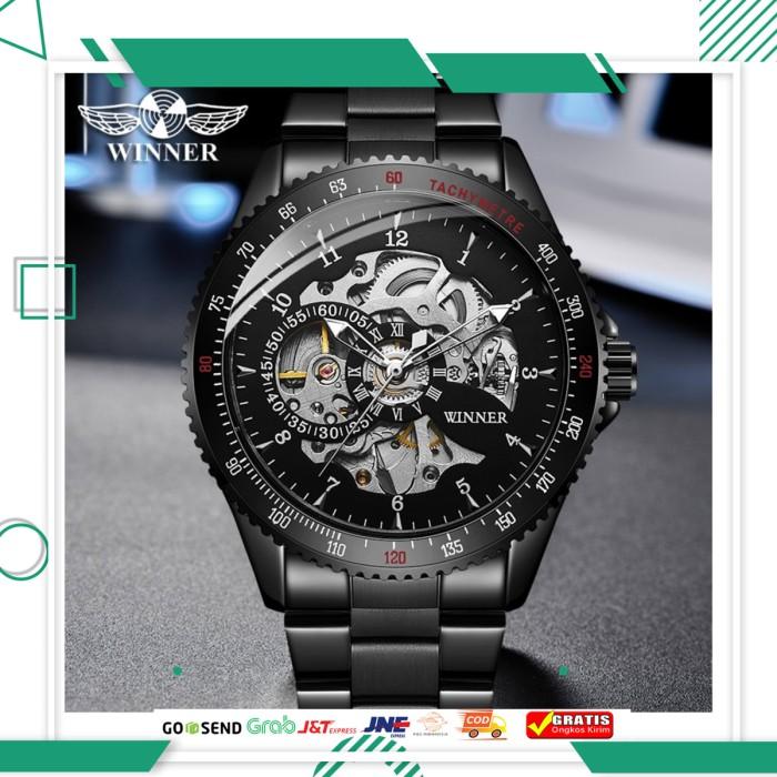 Jam Tangan Pria Winner Men Watch Top Brand Luxury Military Automatic