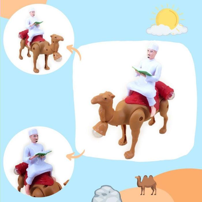 MAINAN ANAK UNTA ARAB CAMEL HAJI ONTA BISA NGAJI