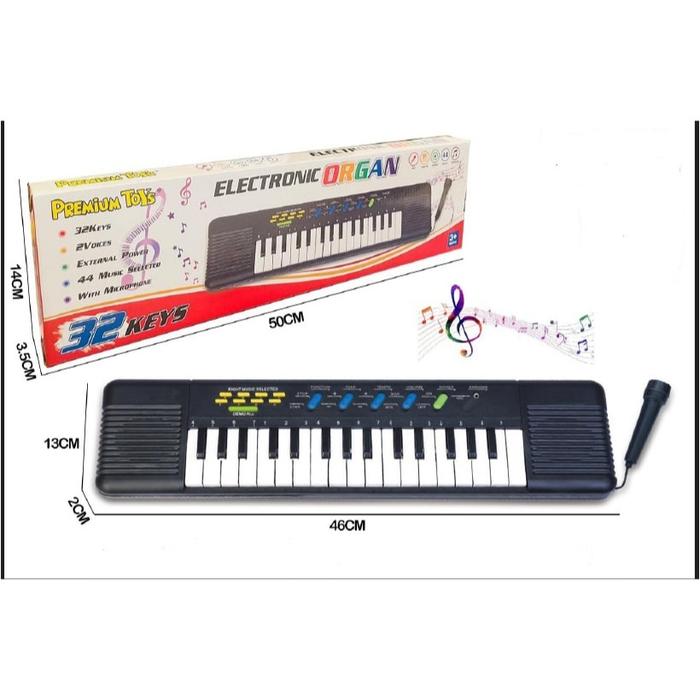 Mainan Anak PIANO + MIC/Electric Keyboard+Mic/Mainan Edukasi Anak/Mainan PIANO+Mic