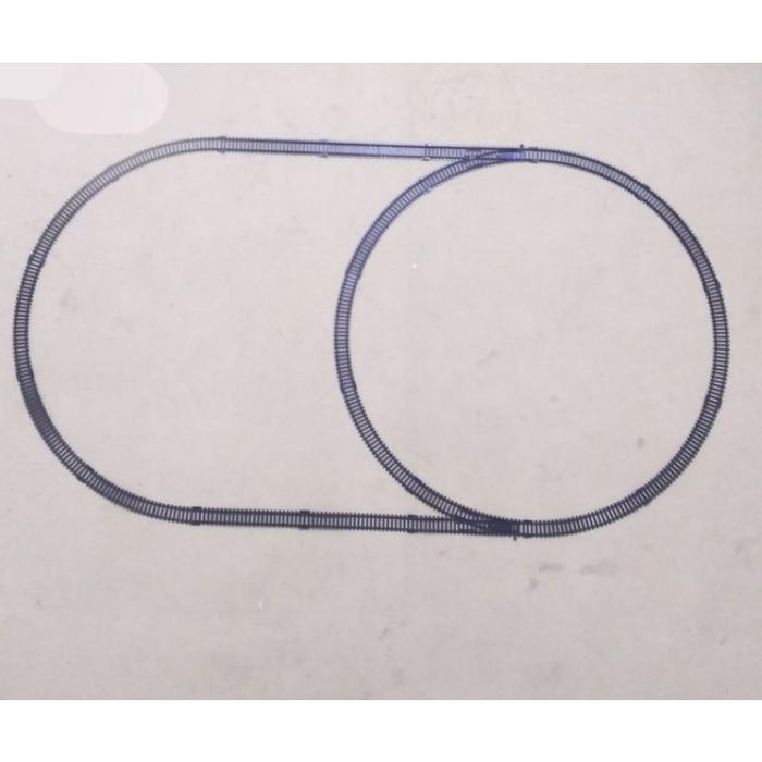 Paket Rel Rail King 19051 /19033 -1sd7 | Mainan Anak | Rel Kereta Api | Wesel | cross X