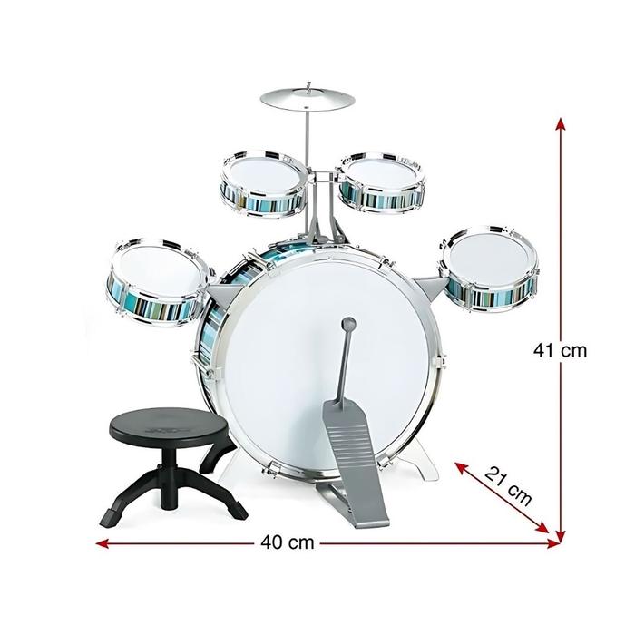 Bronsis - Mainan Anak Alat Musik Jazz Drum JUMBO Mainan Alat Musik Anak Drum
