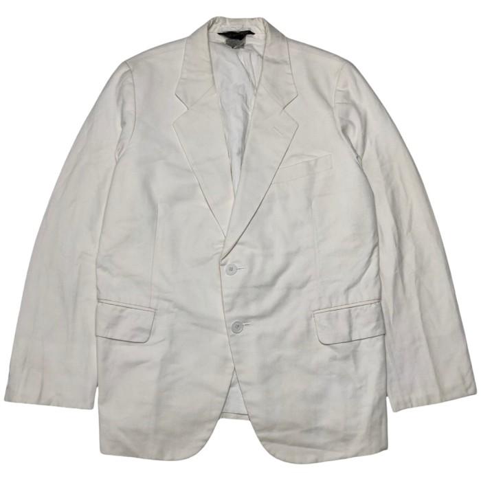"SAMPLE” Rare White Blazer Jacket 774