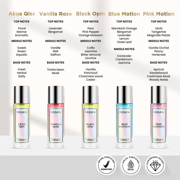 Dapat 2 Botol Parfum Mezuca EDP Premium 30mL Eau de Parfume BPOM Approved Parfum Wangi Unisex