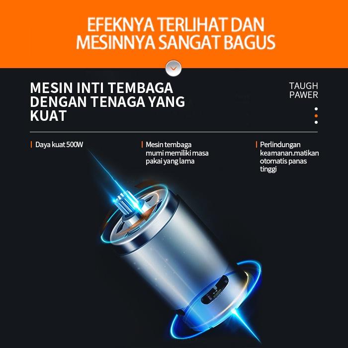 88V Gergaji Mesin Mini 6 Inch Chainsaw Tanpa Kabel Gergaji Kayu Listrik / Senso Cordless Chainsaw