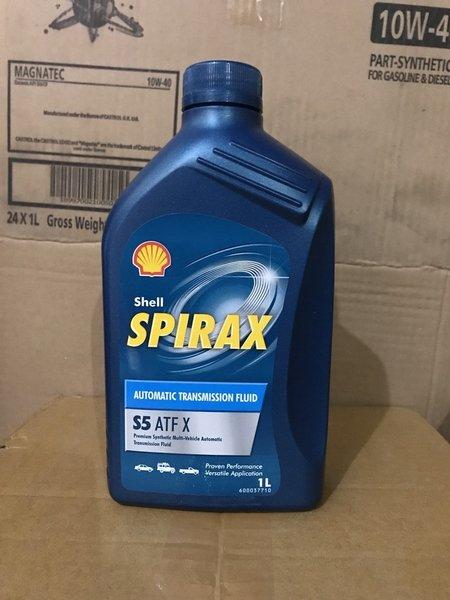 OLI SHELL SPIRAX S5 ATF X MULTI VEHICLE GALON 1 LITER