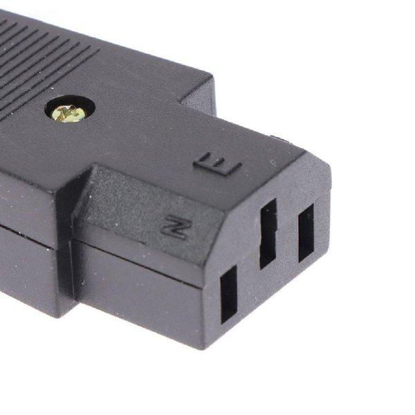 Socket power Ac c13 female 3 pin 3p 10a 250v - konektor connector c13