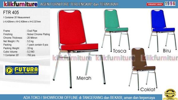 FTR 405 Futura Kursi Susun Stainless
