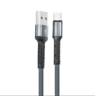 Cable Usb-A to type-c secret g Charge sync 100cm 2.4A fast charging Ls63 - Kabel data 1m 1 meter ls6