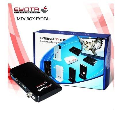 External Tv tuner eyota 1200p pal-ntsc digital 200Mhz adapter with remote for proyektor crt led lcd 