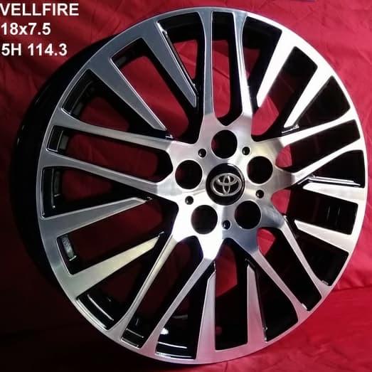 Velg Roda Oem Vellfire / Alphard 18X7.5 Khusus Pembelian 1