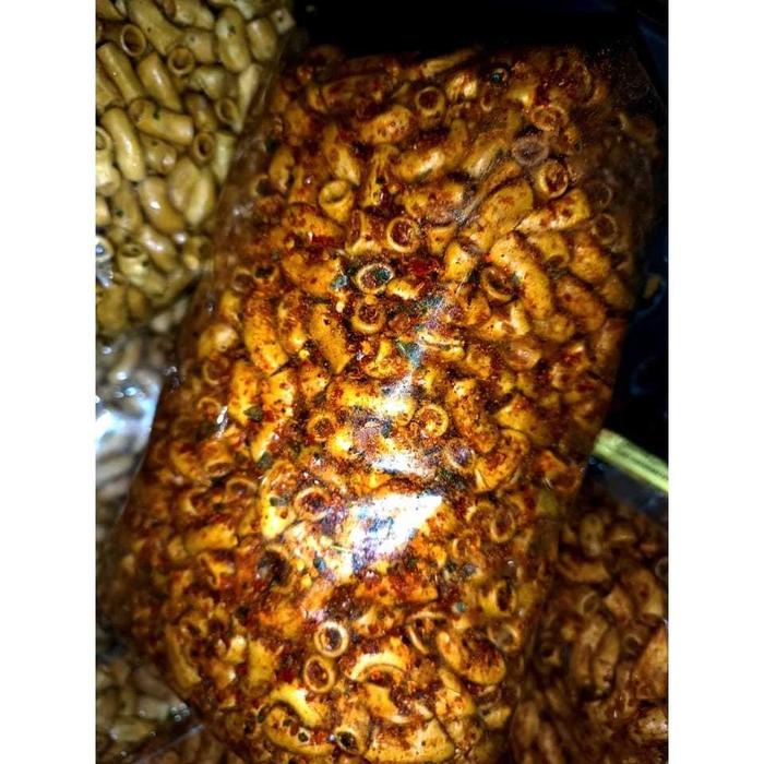 MAKARONI BANTAT 500 GRAM EXTRA PEDAS DAUN JERUK