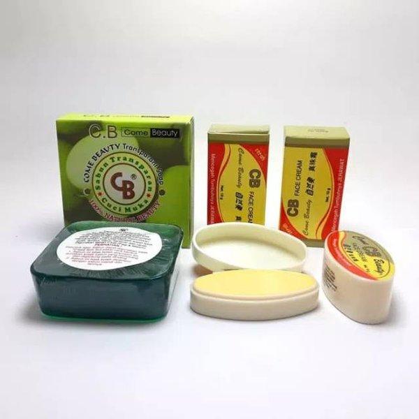 PAKET CREAM CB OVAL SABUN ORYGINAL BPOM