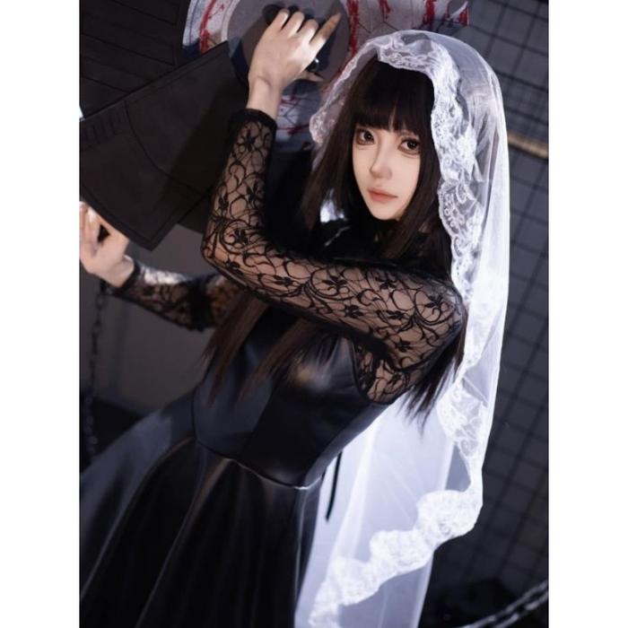 FULLSET Cosplay Osaragi Sakamoto Days DENGAN WIG