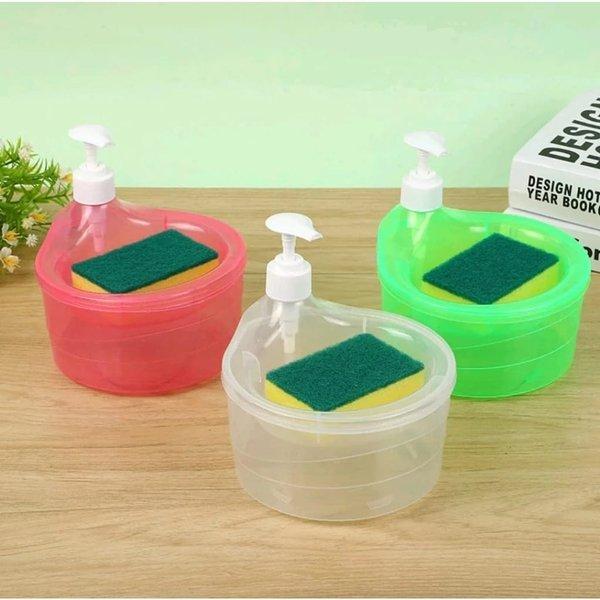 NEW Dispenser Sabun Cuci Piring Bulat Wadah Sabun Tempat Cuci Piring