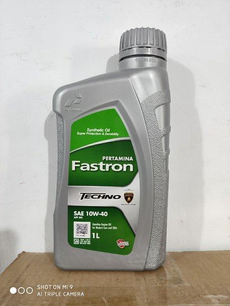 OLI PERTAMINA FASTRON TECHNO SAE 10W-40 GALON 1 LITER ORIGINAL