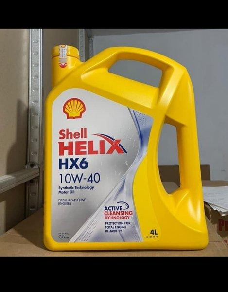 OLI SHELL HELIX HX6 SAE 10W-40 ISI 4 LITER