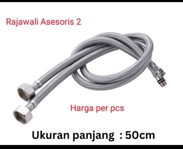 Slang Fleksibel Panas Dingin 50 cm untuk Kran Mixer / Selang Air Panas