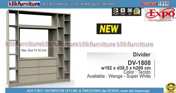 DV 1808 EXPO Divider Lemari TV