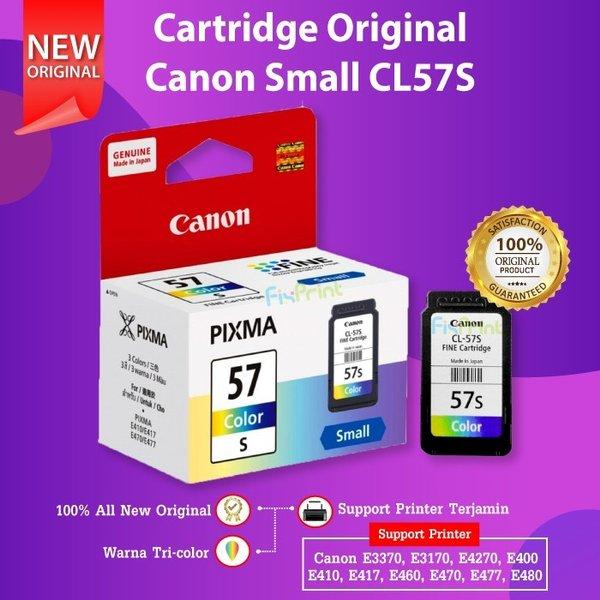 Fine Cartridge Canon cl-57 color for printer e3170 e410 e400 e417 e460 e470 e477 e480 e4270 e3370 e3