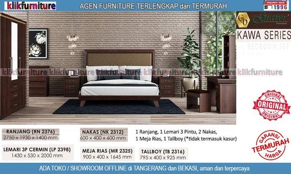 Kamar Set Minimalis KAWA Series Graver