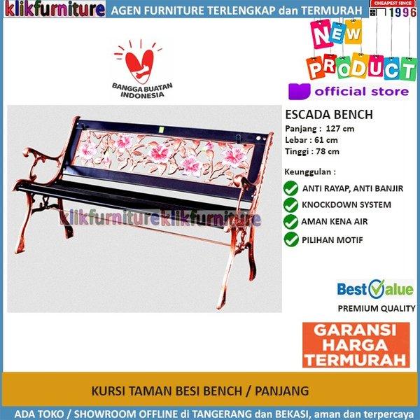 Kursi Taman Besi Bangku Taman STRAWBERRY BENCH