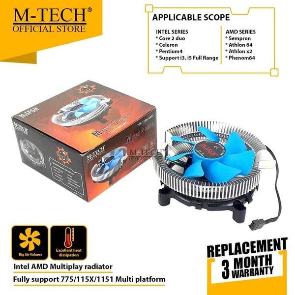 Fan LGA Prosesor 775 1156 AMD M-Tech Processor Fan Original