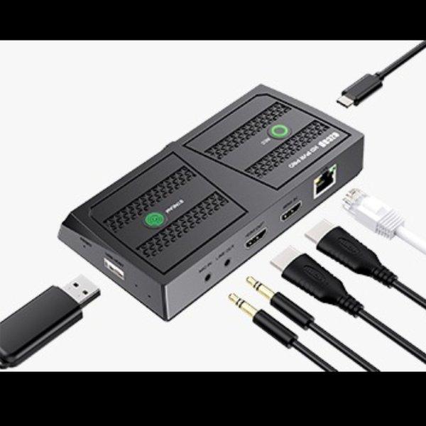 Type-c Usb A 2.0 Hdtv video capture ezcap 4k 60fps 1080p hd pvr pro record streaming with lan rj45 3