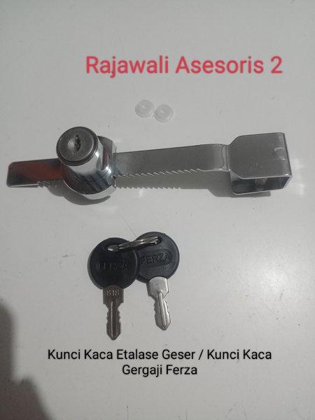 Kunci Lemari Etalase Kaca Geser / Kunci Kaca Etalase Gergaji