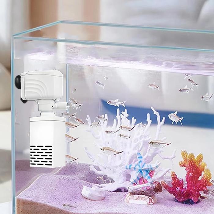 5 In 1 Pompa Air Aquarium Multifungsi / Internal Filter Aquarium/ Pompa Filter / Pompa Penguras ir A