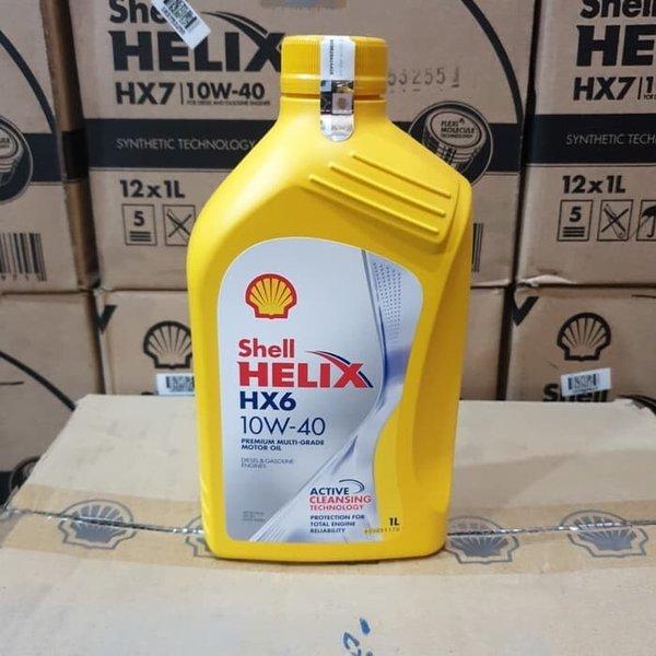OLI SHELL HELIX HX6 SAE 10W-40 ISI 1 LITER