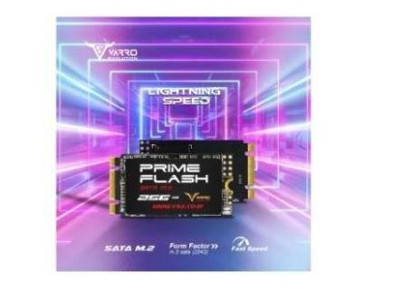 Ssd m2 sata ngff varro evolution 512gb 2242 3d nand prime flash - Pcie Pci-e m.2 b-key 512g