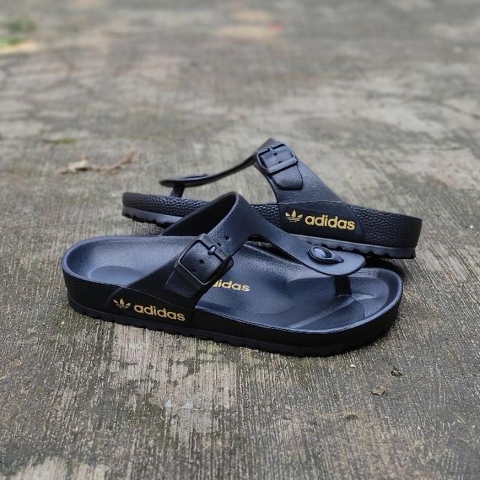 BEST SANDAL JEPIT ADIDAS BAHAN KARET BIG SIZE 44 45 SANDAL PRIA UKURAN 44 45 46 SENDAL JAPIT INJECK 
