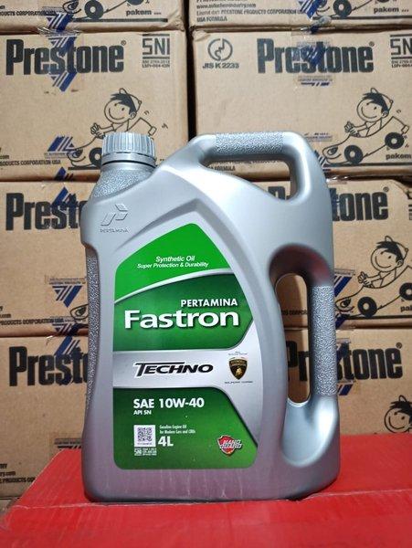 OLI PERTAMINA FASTRON TECHNO SAE 10W-40 GALON 4 LITER ORIGINAL