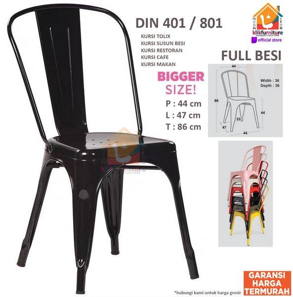 Kursi Tolix Kursi Susun Kursi Tamu Kursi Cafe DIN 401