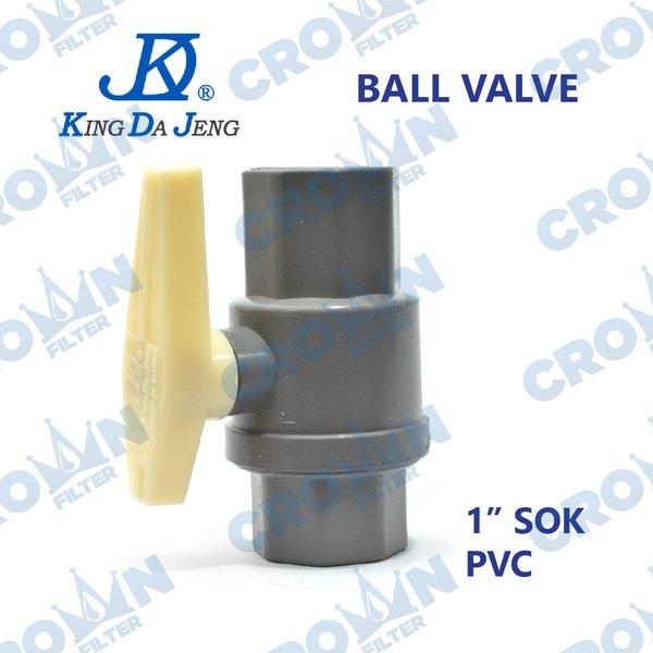 Stop Kran - Ball Valve 1 Inch King Da Jeng - KDJ