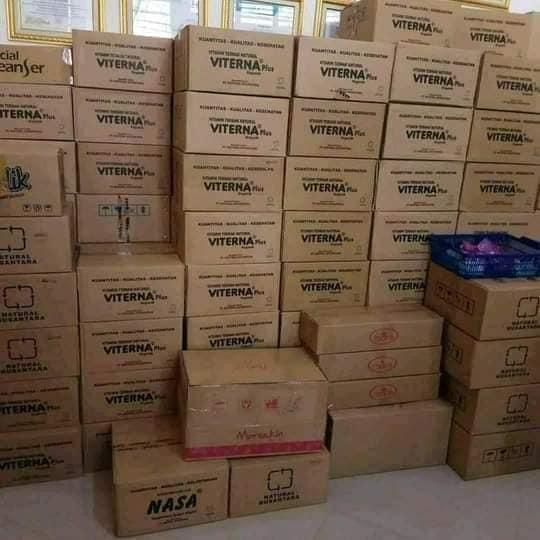 Paket 3 PCS Viterna Nasa/ Obat Penggemuk Kambing Sapi Domba/ Suplemen Penambah Berat Badan Hewan Ter
