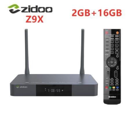 Android tv box zidoo ddr4 2gb 16gb emmc 4k 60hz uhd 3d media hdr dolby sata III usb 3.0 z9x - Stb se