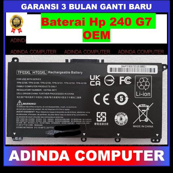 BATERAI LAPTOP HP 240 G7 TF03XL HT03XL 920046-421 HSTNN-LB7X OEM