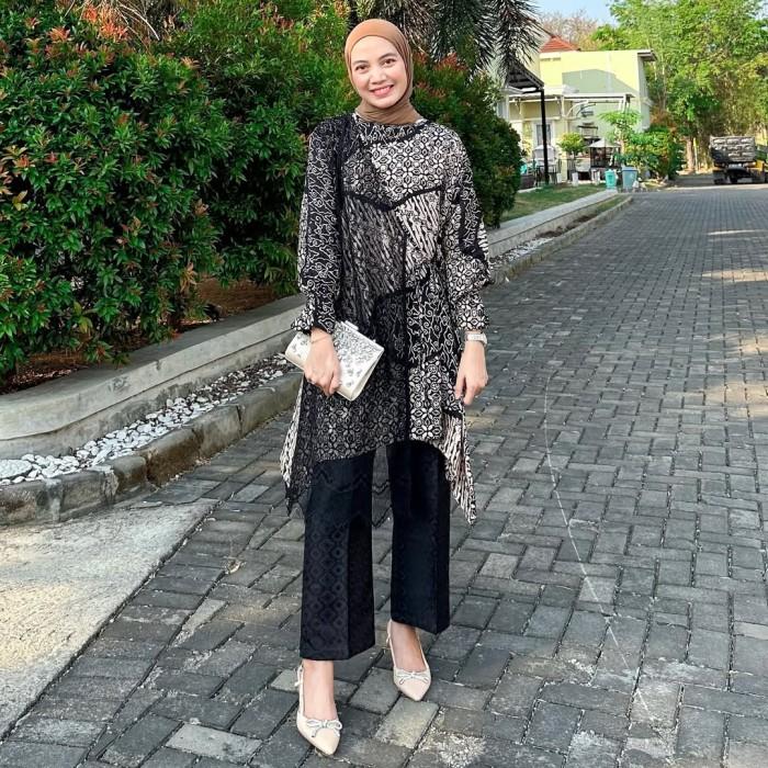 JASMINE Set / Set Batik Viscose / Set Viscose Blouse dan Celana