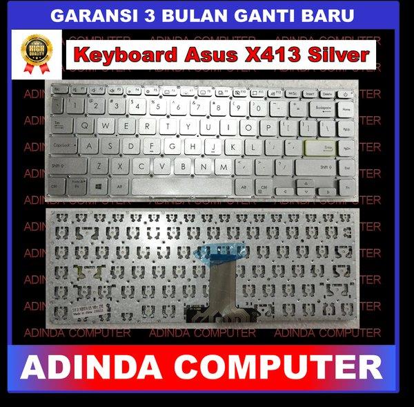 Keyboard Asus Vivobook 14 X413 X413EA X413F X413FA X413JA X421 X421F A413 A413EP A413J Silver
