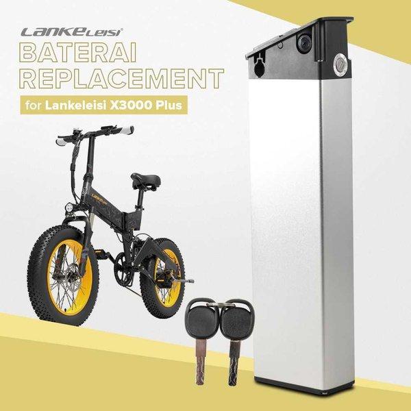 Baterai Replacement Sepeda Listrik 48V 15AH Lankeleisi X3000 Plus